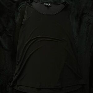 Comfy USA Elegant Black Tank Top